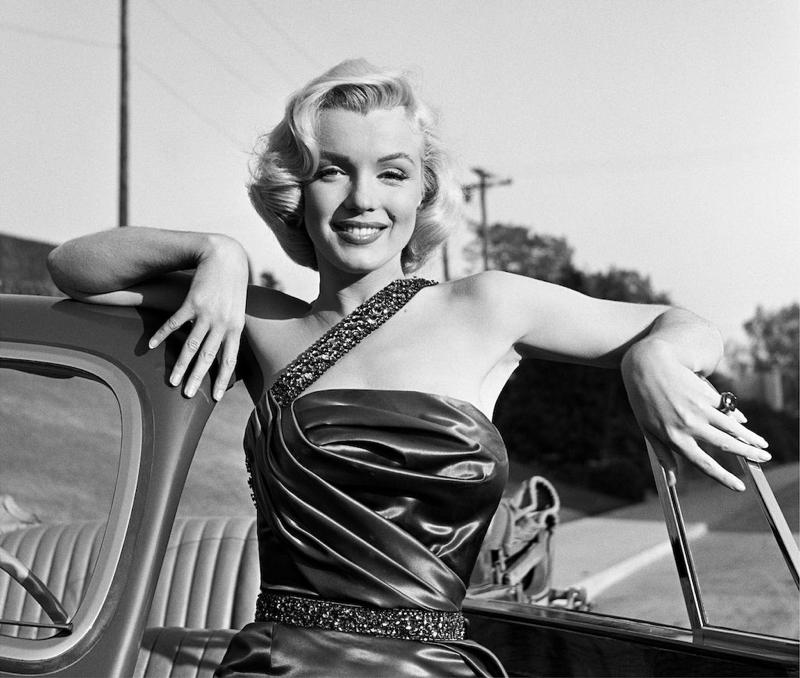 Frank Worth Marilyn Monroe Smiling by Frank Worth