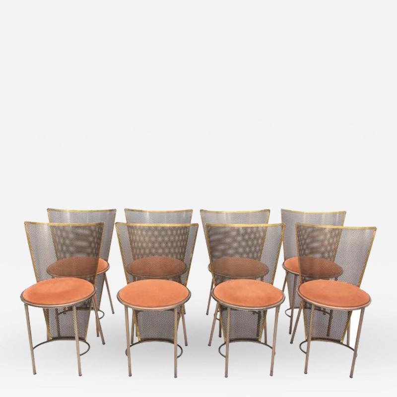 Frans van Praet Limited Edition Expo 92 Brass Chairs