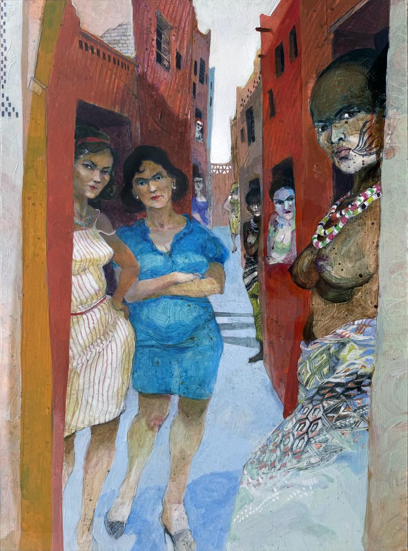 Franz Altschuler North African Prostitutes Red Light District Tunisia