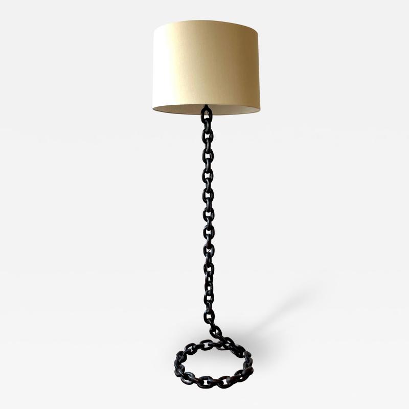 Franz West CHAIN LINK FLOOR LAMP