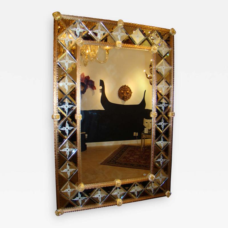 Fratelli Barbini Beveled Venetian Mirror