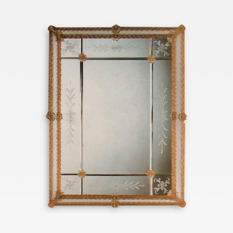 Fratelli Barbini Venetian Mirror Handmade by Fratelli Barbini