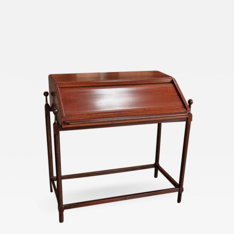 Fratelli Proserpio Italian Wood Desk by Fratelli Proserpio