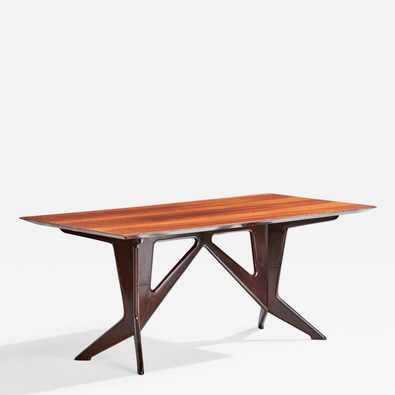 Fratelli Rizzi Dining Table in Wood Italy 1950s