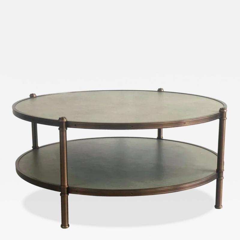 Frederick Victoria Cole Porter Round Coffee Table
