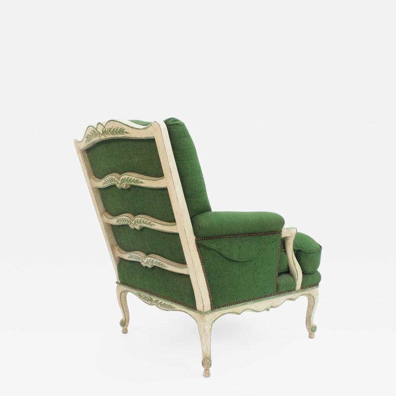 Frederick Victoria Louis XV style Ladder Back Bergere Armchair