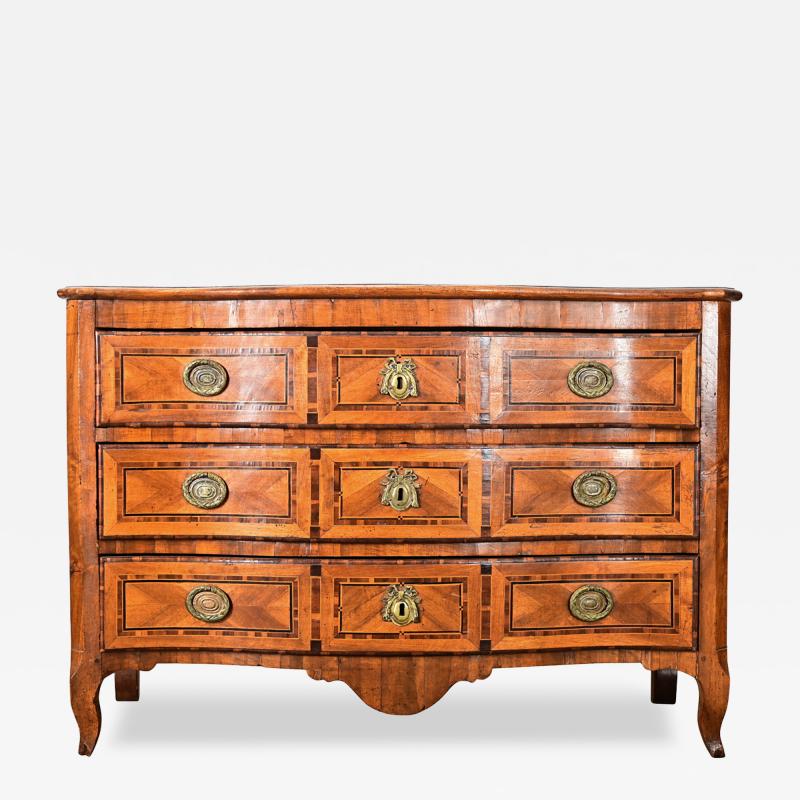 French 18th Century Louis XV Inlaid Commode
