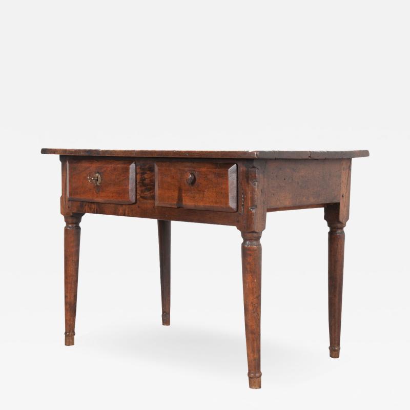 French 18th Century Solid Oak Table