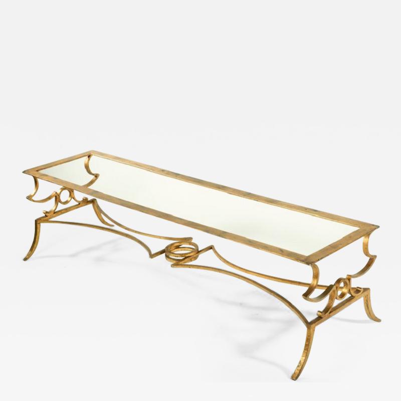 French 1940s Long Low Coffee Table