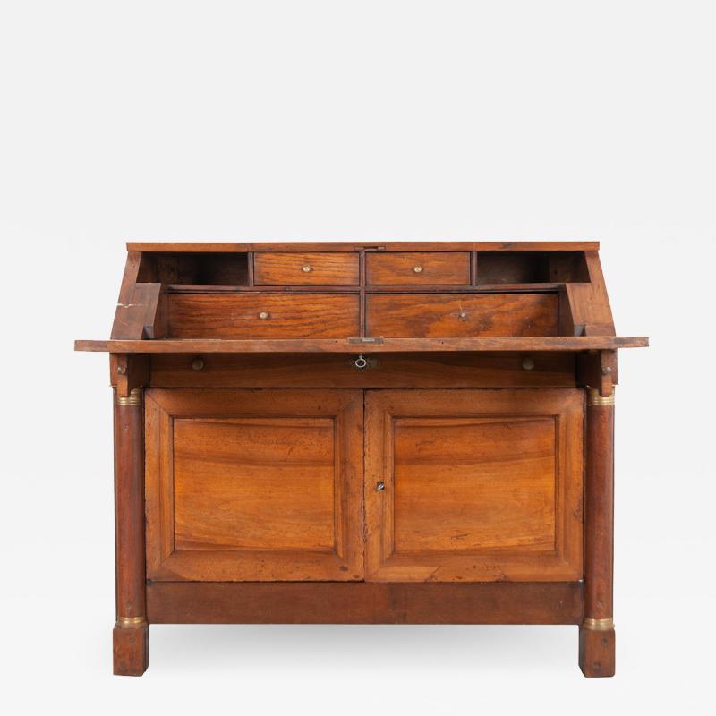 French 19th Century Empire Drop Front Desk