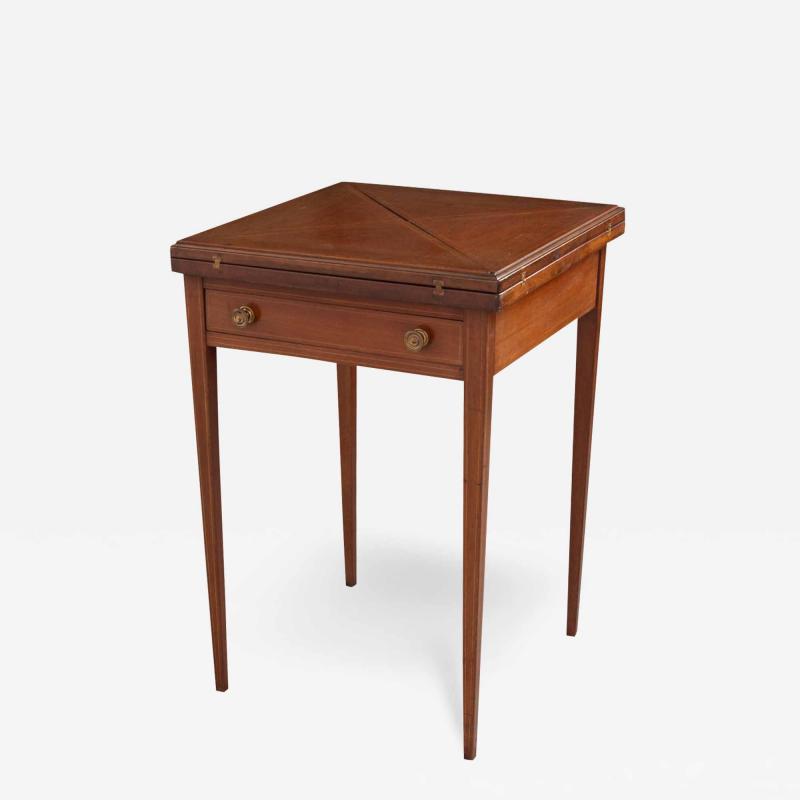 French 19th Century Envelope Game Table