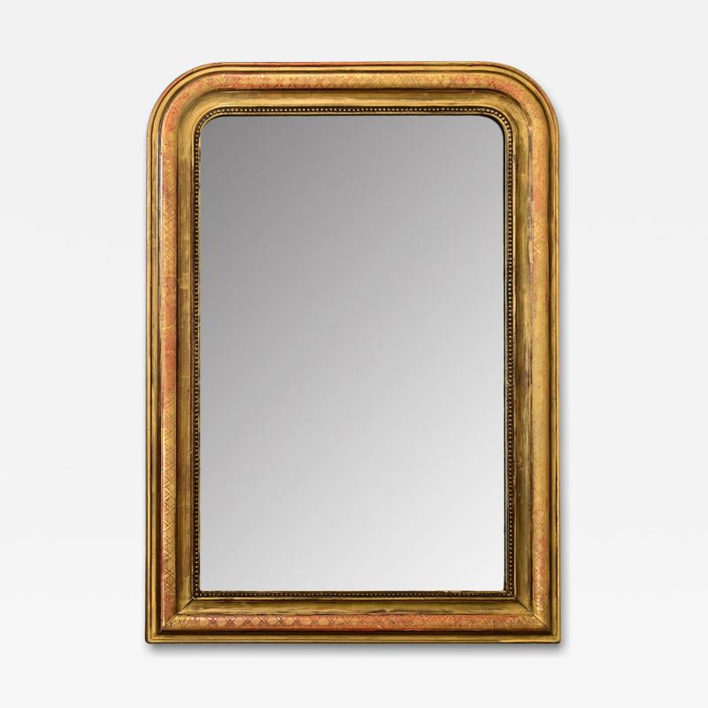 French 19th Century Gold Gilt Louis Philippe Mirror