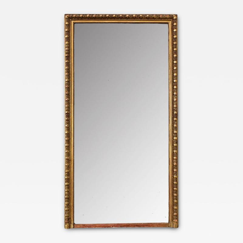 French 19th Century Gold Gilt Mantel Mirror