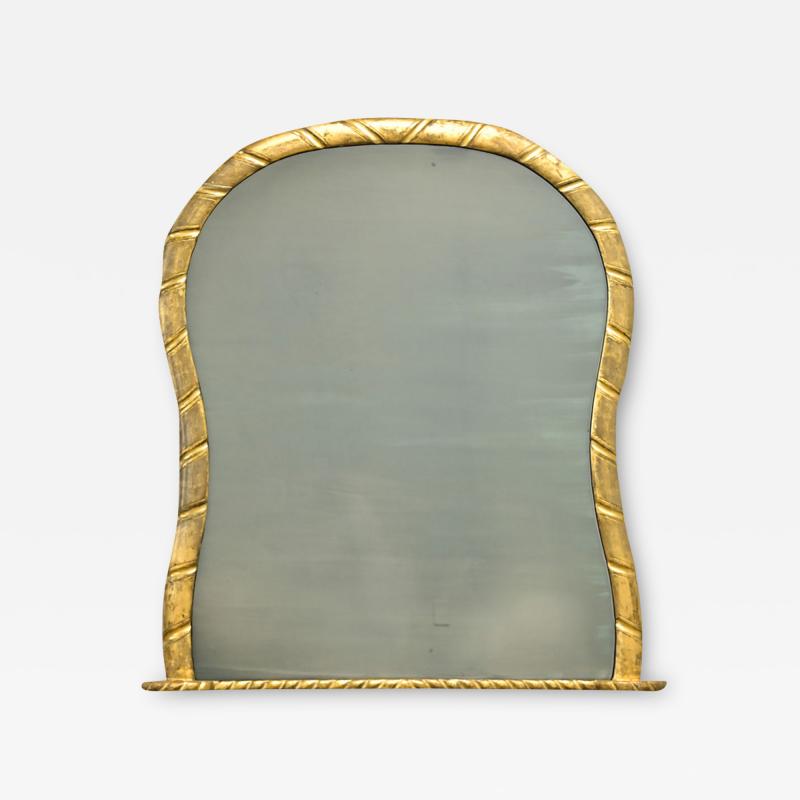 French 19th Century Gold Gilt Mantle Mirror