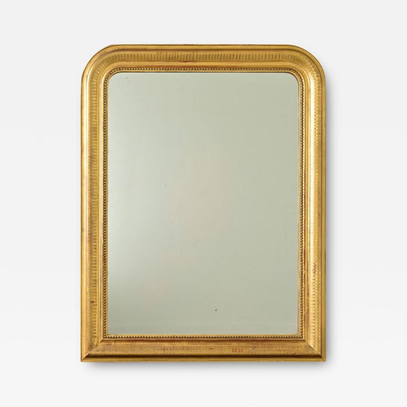 French 19th Century Louis Philippe Gilt Mirror
