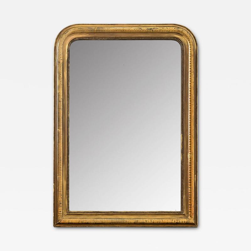 French 19th Century Louis Philippe Gilt Mirror