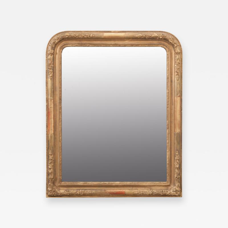 French 19th Century Louis Philippe Giltwood Mirror