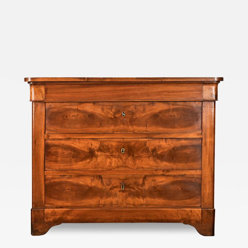 French 19th Century Louis Philippe Walnut Commode