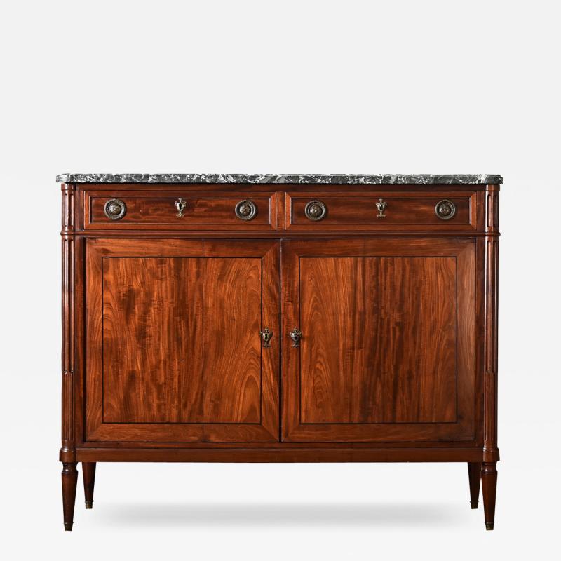 French 19th Century Louis XVI Style Mahogany Buffet