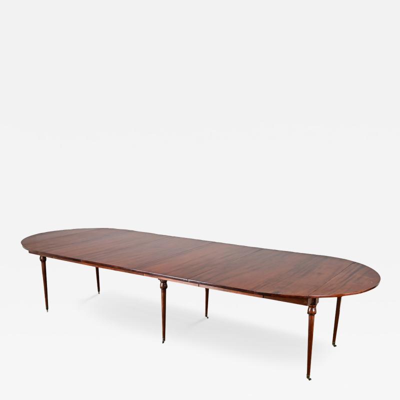 French 19th Century Mahogany Extending Dining Table