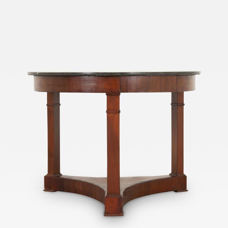 French 19th Century Mahogany Gueridon