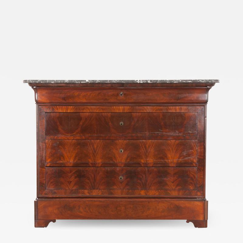 French 19th Century Mahogany Louis Philippe Commode