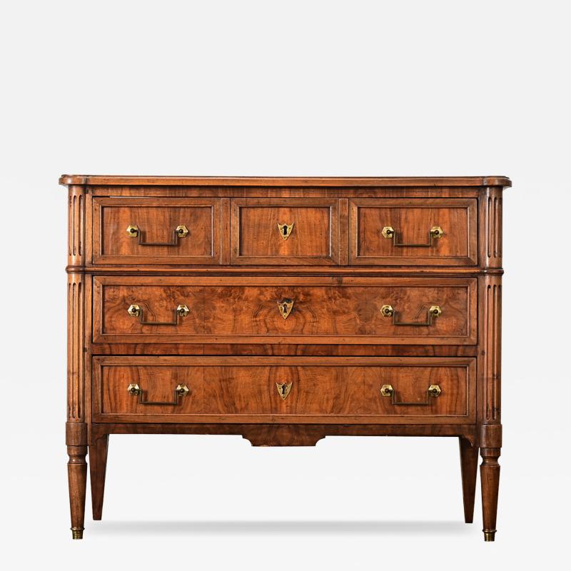 French 19th Century Mahogany Louis XVI Style Commode