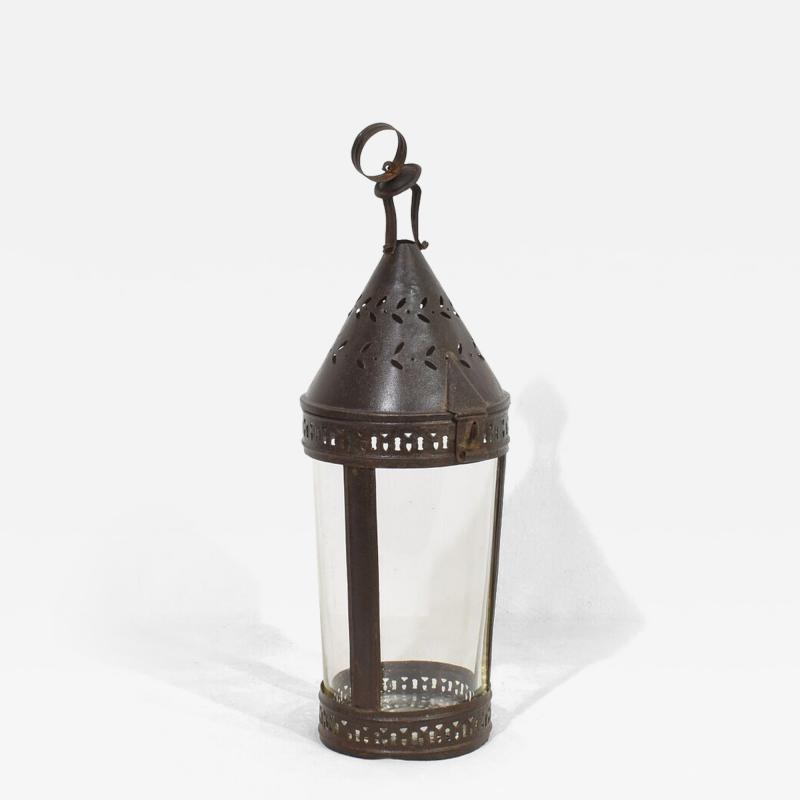 French 19th Century Metal Lantern
