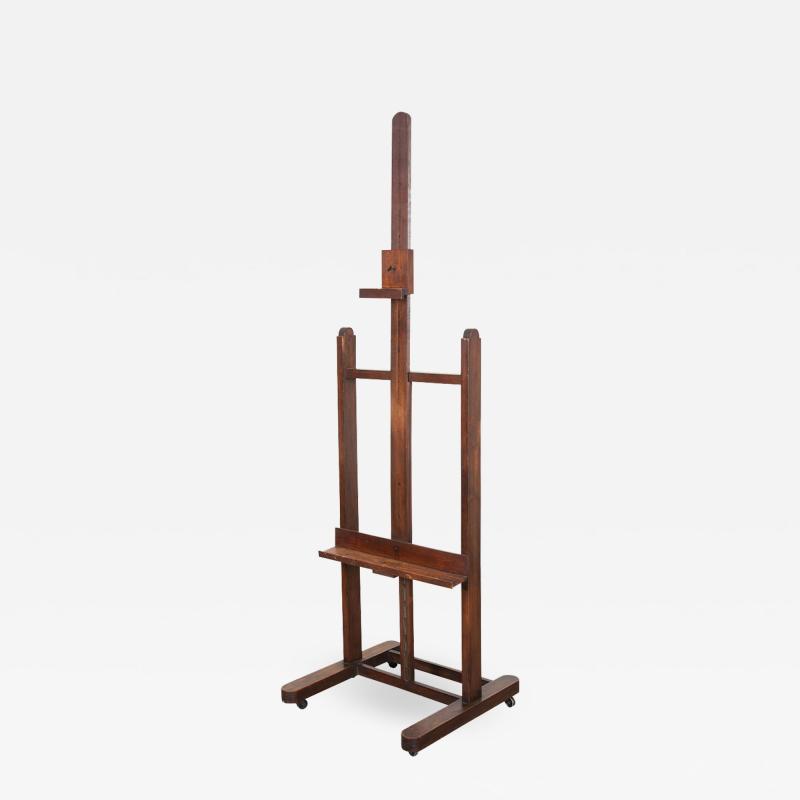 French 19th Century Oak Artist s Easel