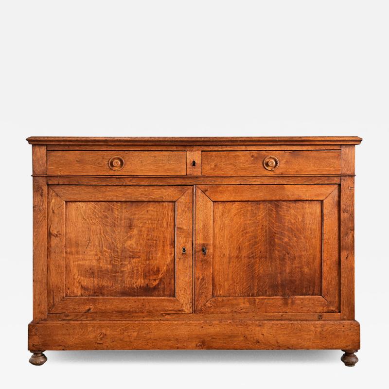 French 19th Century Oak Two door Buffet