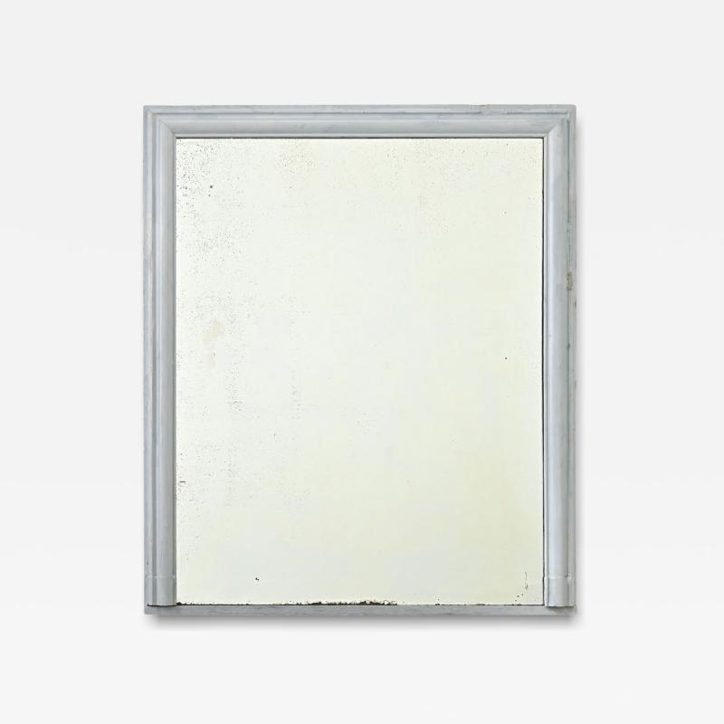 French 19th Century Painted Mantel Mirror with Original Glass