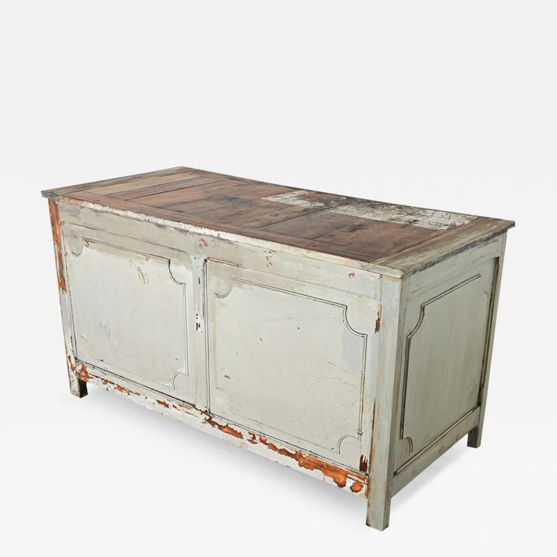 French 19th Century Painted Shop Counter