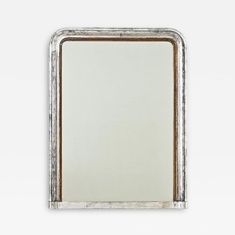 French 19th Century Silver Gilt Louis Philippe Mirror