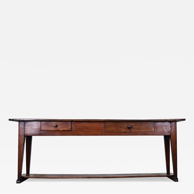 French 19th Century Walnut Console