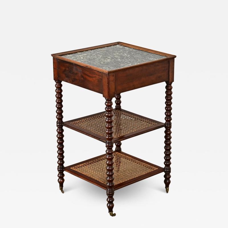 French 19th Century Walnut Etagere