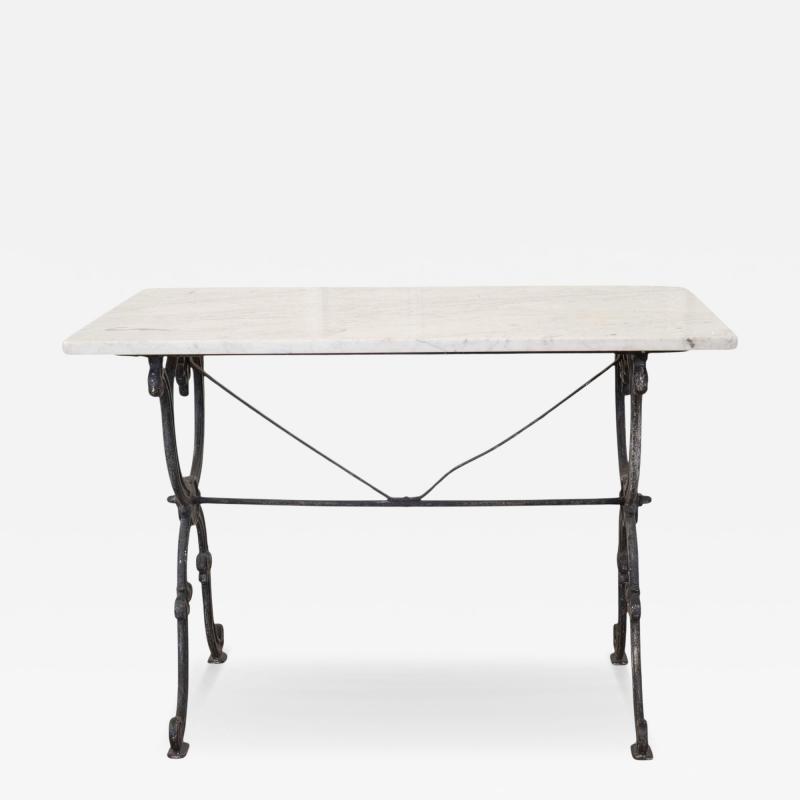 French 20th Century Conservatory Bistro Table