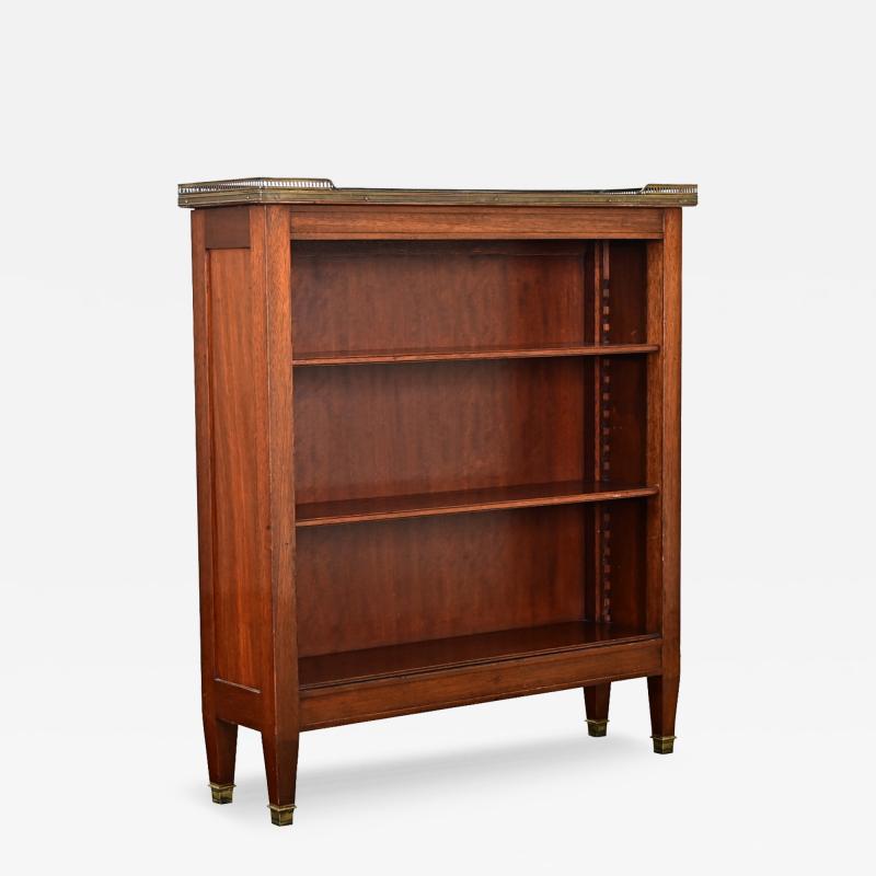 French 20th Century Louis XVI Style Mahogany Bookcase