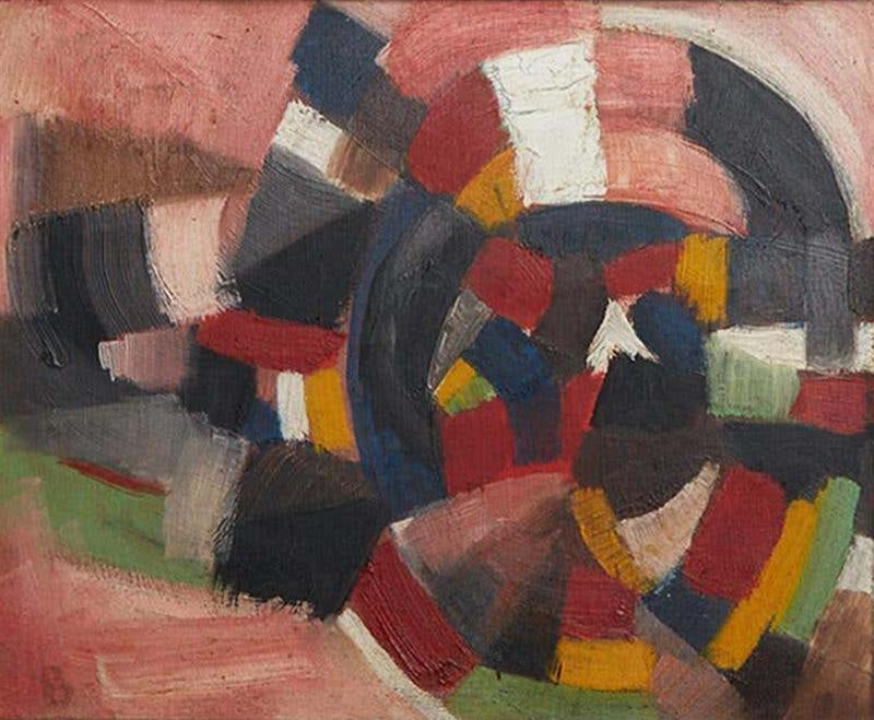 French Abstract Painting 1959