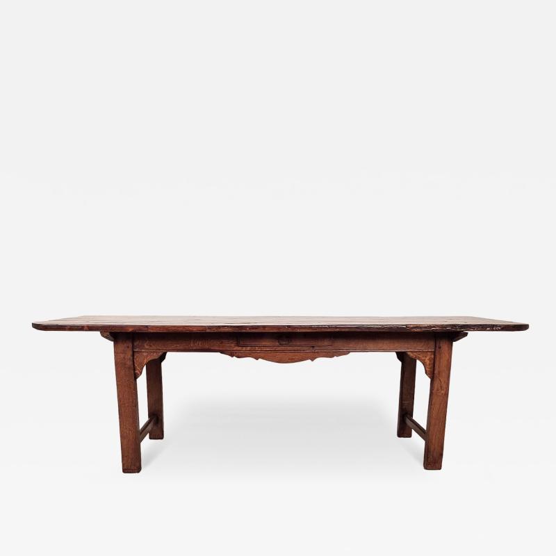 French Antique Farmhouse Table 19th century