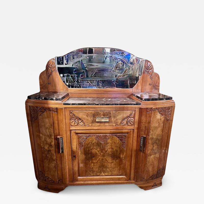 French Art Deco Cabinet Buffet Circa 1925 Exceptional Quality