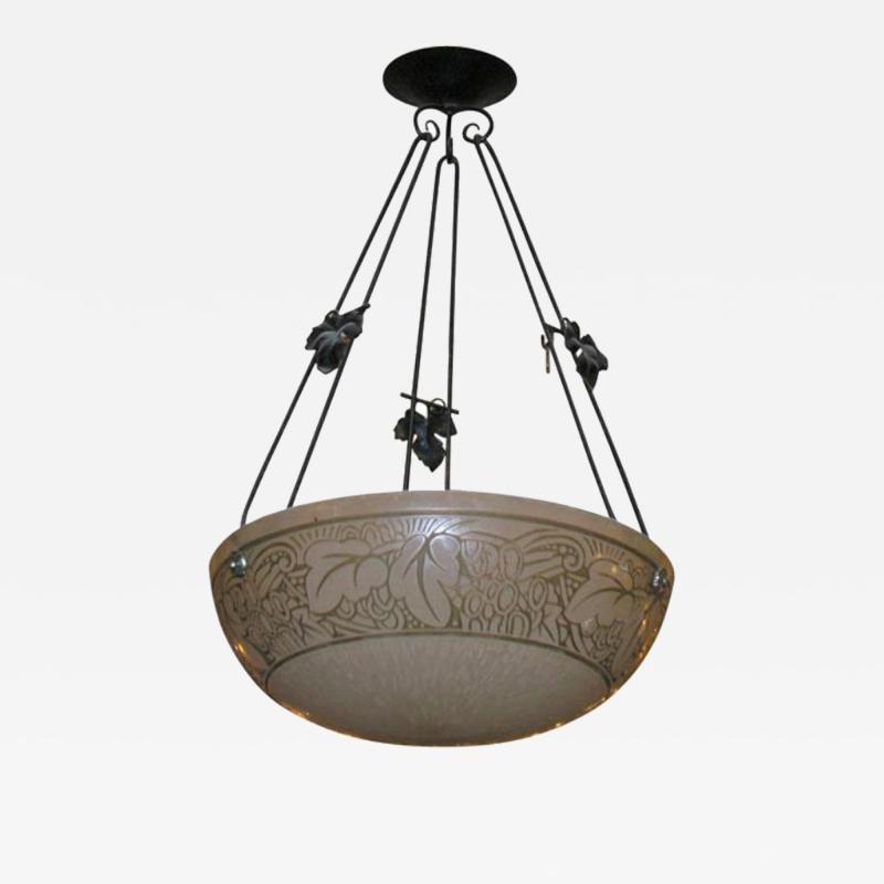 French Art Deco Chandelier