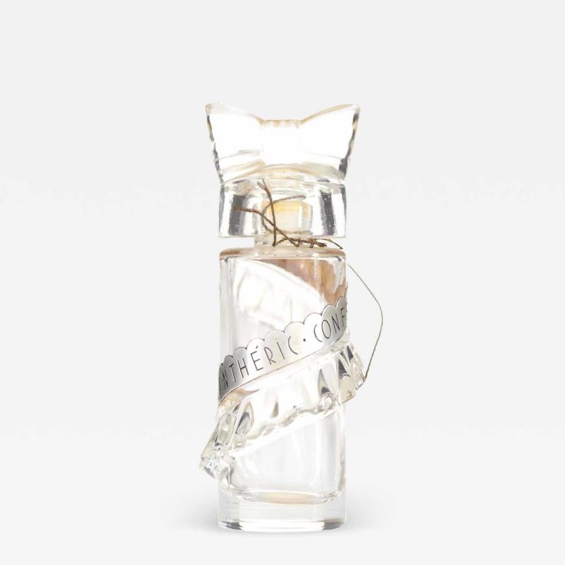 French Art Deco Confetti by Lentheric Perfume Bottle