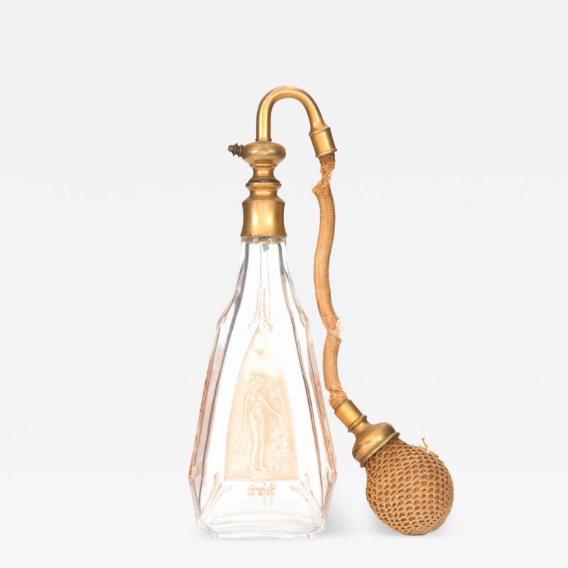 French Art Deco Cristalleries de Nancy Perfume Atomizer