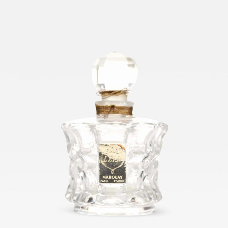 French Art Deco LElu by Marquay Perfume Bottle