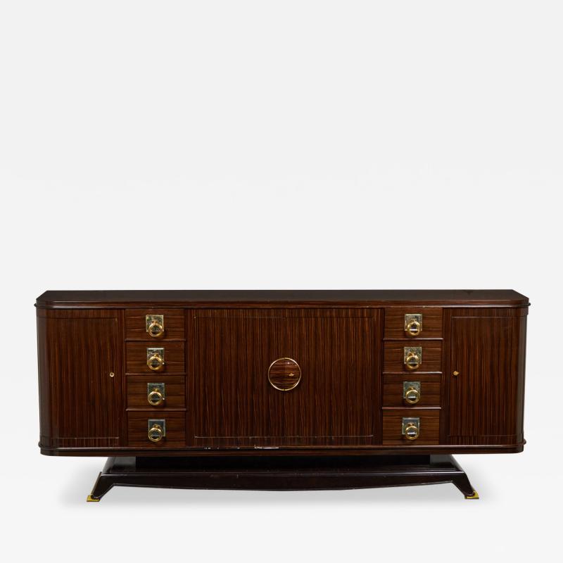 French Art Deco Rodia Ebene De Macassar Buffet Sideboard