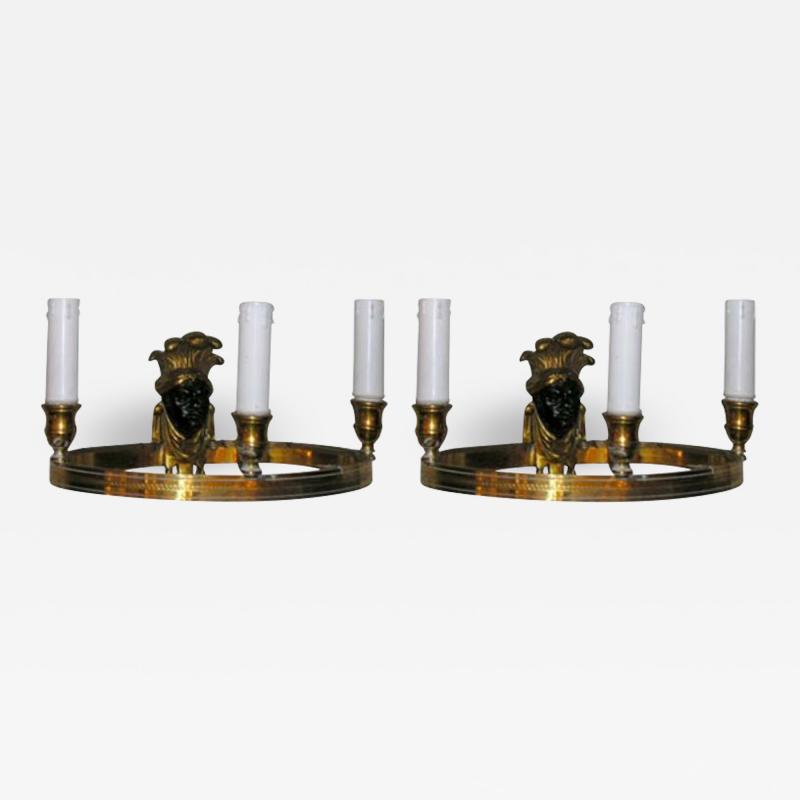 French Art Deco Wall Sconces