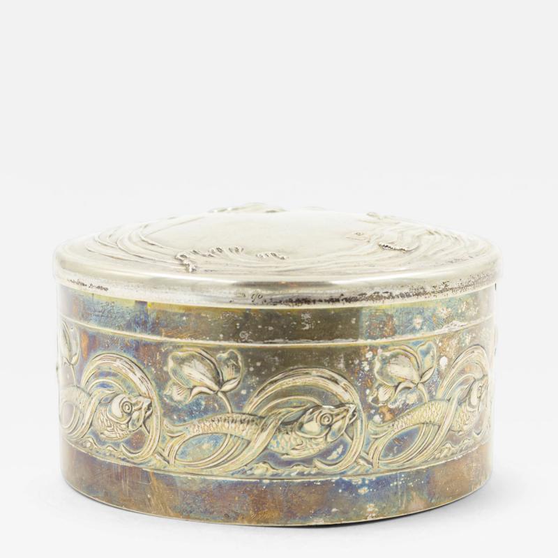 French Art Nouveau Silver Box