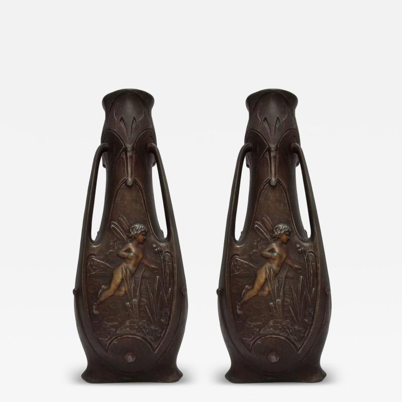French Art Nouveau Vases LU161923914602