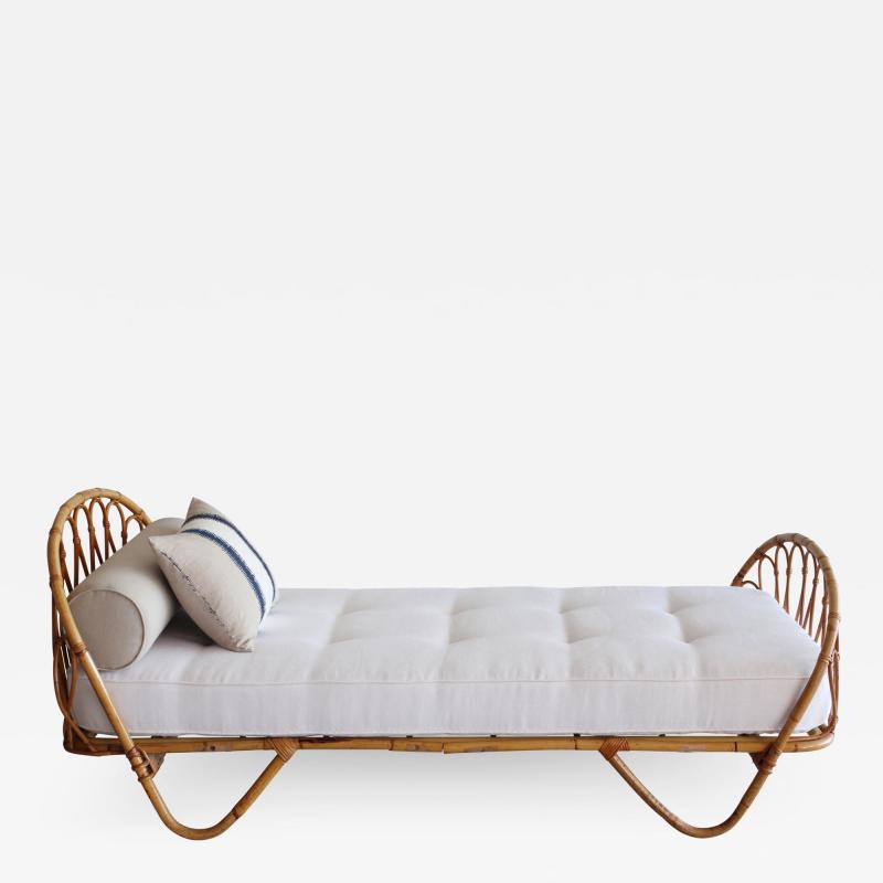 French Bamboo Daybed