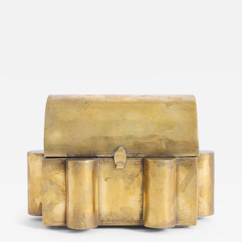 French Brass Box